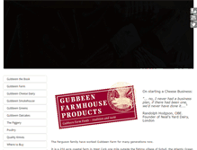 Tablet Screenshot of gubbeen.com